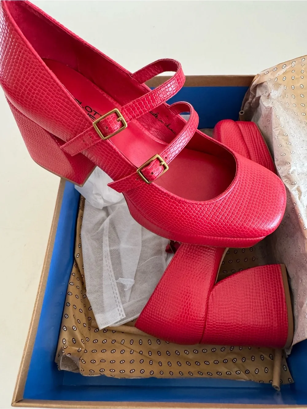 Nib charlotte stone bizzy in vamp sz 7 - Picture 7 of 8